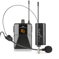 Microphone Sans Fil Métallique pour Coach Enseignant Ordinateur Téléphone Mobile Équipement de Diffusion en Direct Enregistrement d'Interview Câble de Données