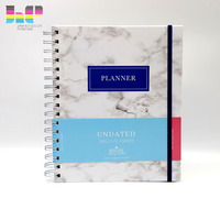 Carnet de notes personnalisé de haute qualité, agenda scolaire, journal, usine d'impression