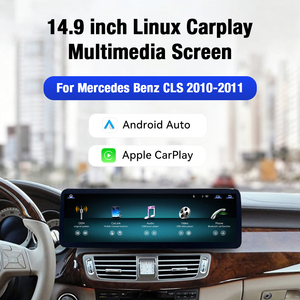 ZWNAV 2560*720p 14.9 นิ้ว รองรับ Apple Carplay สำหรับรถยนต์ Mercedes Benz CLS ปี 2010-2011 ระบบปฏิบัติการ LINUX เครื่องเล่นมัลติมีเดียในรถยนต์ พร้อมระบบนำทาง GPS - Product Image 2