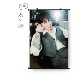 Poster in Tessuto con Foto dei Bangtan Boys 2026, JUNGKOOK, JIMIN, <span class=keywords><strong>Taehyung</strong></span>, JK, V, RM, JIN, J-hope, Decorazioni da Appendere - Product Image 5