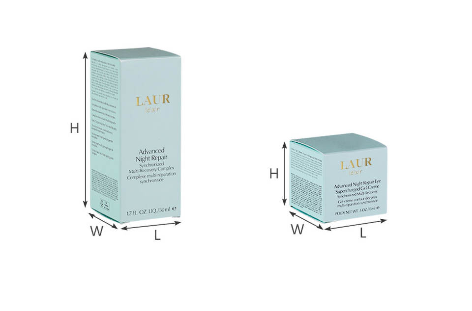 Custom Spacial Cardboard Packaging Beauty Box Cosmetic Skincare Card ...