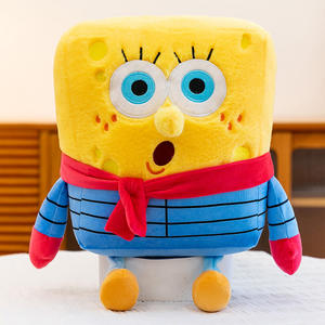 Peluche <span class=keywords><strong>de</strong></span> <span class=keywords><strong>Bob</strong></span> <span class=keywords><strong>Esponja</strong></span> con Bufanda, Juguete <span class=keywords><strong>de</strong></span> Peluche <span class=keywords><strong>de</strong></span> Dibujos Animados, Muñeco Bonito, Nuevo, Venta al por Mayor, Máquina <span class=keywords><strong>de</strong></span> Garras, Máquina <span class=keywords><strong>de</strong></span> Monedas Arcade - Product Image 5