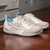 Chaussures décontractées pour hommes à bout large, confortables, souples, zéro drop, respirantes, en daim et maille, vente directe d'usine