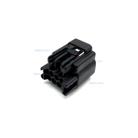 Conectores de Carcasa para Enchufes Automotrices de 6 Pines, Impermeables, de Nylon 7063H-1.5-21