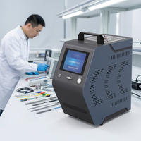 Calibrateur de bloc sec à écran tactile LCD 50~650°C pour PT100, chauffage haute température, thermocouple, calibration de puits sec OEM