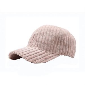Gorro Deportivo de Pana Cálido para Hombre y Mujer, Gorros Deportivos de Moda para Otoño e Invierno, Gorra de Béisbol de Pana con Talla y Logotipo Personalizados - Product Image 6