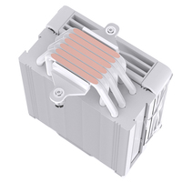 Vente flash Nouveau design Radiateur de refroidissement non-ARGB Ventilateur de tour pour PC Refroidisseur d'air pour processeur pour Intel LGA115x AM5 AM4 Tension nominale 12V