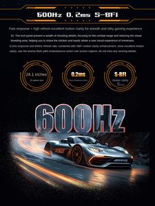 Игровые мониторы OEM-производства 24 и 27 дюймов, 1080P, 2K, 600 Гц, 540 Гц, 500 Гц, 400 Гц, 240 Гц для ПК, LED-экран, компьютерный монитор, IPS-панель - Product Image 5