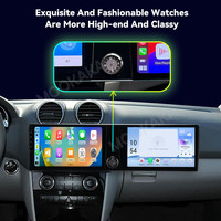 Pour mercedes-benz ML 2006-2012 unité principale double écran 10.1 pouces lecteur multimédia de voiture avec lecteur CD connexion USB