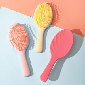 Peigne démêlant anti-nœuds très vendu, idéal pour les <span class=keywords><strong>cheveux</strong></span> humides et secs, lisse facilement les <span class=keywords><strong>cheveux</strong></span> crépus, parfait pour la maison - Product Image 1