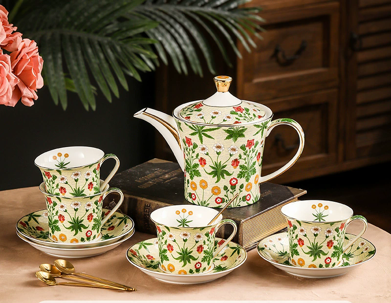 9pcs tea set