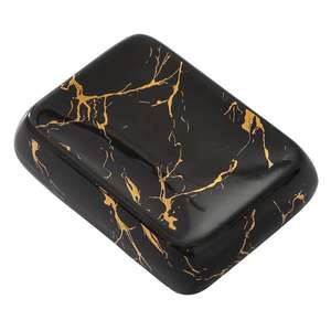 Jabonera de diseño bonito para <span class=keywords><strong>baño</strong></span> en casa, plato de cerámica para <span class=keywords><strong>baño</strong></span>, contenedor de gres de forma personalizada - Product Image 6