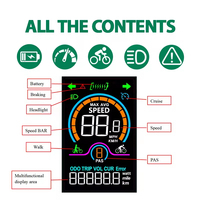 M5C-2 anggaran transmisi kabel sepeda komputer tahan hujan layar LCD kecepatan/Odometer untuk jalan kasual pengendara sepeda dan pemula