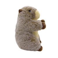 2024 nouveau jouet de marmotte simulée en peluche d'animal en peluche doux RTS mignon petit jouet en peluche de marmotte Kawaii pour vos chiens