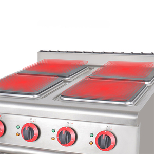 Restaurant Induction Cooking Range Free Standing Commercial 4 Plate <b>Stove</b> With Oven JZ-TU-4E 4 Plate <b>Stove</b> With Oven JZ - Product Image 1