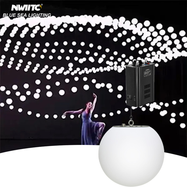 LED Kinetic Ball 3m 6m 9m 12m Lift DMX512 Control for Concert Touring Fashion Show Theme Park Corporate Event Lighting