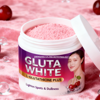 Poudre de collagène multi-gluta Glow à marque privée, L-glutathion, vitamine C, biotine, poudre de glutathion, renforce les ongles et les cheveux