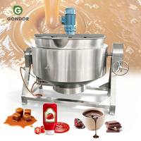 Chaudière à vapeur verticale à double enveloppe, commerciale, à gaz ou électrique, petite, pour tomates, avec agitateur