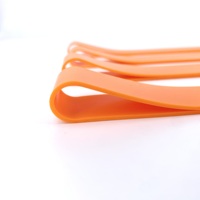 Sangle en silicone naturel colorée de marque personnalisée, largeur 20/25 mm, bande élastique pour le regroupement de casques, appareils photo, boîtes à lunch, pots