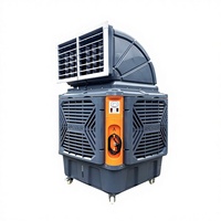 Climatiseur évaporatif portable Yufneg écologique avec moteur AC - Conception sur pied 50 kg pour usage industriel et commercial