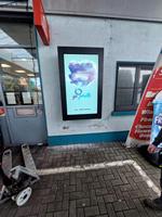 Écran publicitaire extérieur, signalétique numérique extérieure et affichage numérique LCD mural extérieur