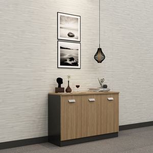 Hermoso archivador personalizado de madera, gabinetes de almacenamiento para sala de estar, gabinete con estante multifuncional - Product Image 2