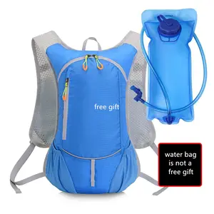 Neoprene Outdoor Sports Breathable Lightweight Reflective Hydration Running Phone Holder Vest With Water Bottle Water Backpack