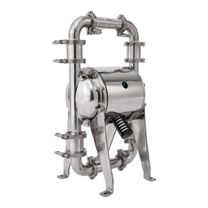 Bomba Neumática Sanitaria de Doble Diafragma GODO QBW3-40 para Transferencia de Miel, Grado Alimenticio - Product Image 1