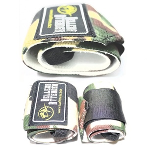 Meilleures performances Couleurs personnalisées Gym Fitness Poignets pour femmes hommes Respirant et pour l'haltérophilie Cross Training - Product Image 1