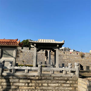 Pavillon hexagonal d'extérieur en pierre de granit naturelle, conception de kiosque de <span class=keywords><strong>jardin</strong></span>, <span class=keywords><strong>gloriette</strong></span> TING ZI, décoration à vendre - Product Image 6