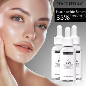 Suero Facial de Niacinamida de Marca Privada con Glicerina Líquida, Antienvejecimiento, Reafirmante, Iluminador, para Piel Madura - Product Image 3