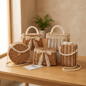 New Lady Fashionable Women's Animal Prints Crochet Retro Vacation Style Large Capacity Crossbody Bag Zipper & Hasp Closure - Product Image 3