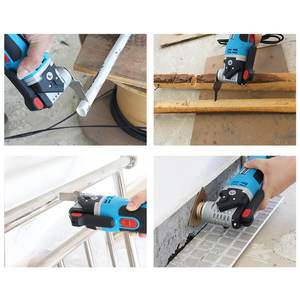 Set Professionale di 12 Lame Multifunzione <span class=keywords><strong>per</strong></span> <span class=keywords><strong>Legno</strong></span>, Lame Oscillanti a Sgancio Rapido, Accessori <span class=keywords><strong>per</strong></span> Utensili Multifunzione con Foro Chiuso - Product Image 5
