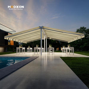Toldo Retráctil para Exteriores, de Lujo, Motorizado, de Aluminio, Impermeable, para Restaurantes y Bares - Product Image 5