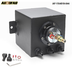 Tanque de compensación de combustible de aluminio de <span class=keywords><strong>palanquilla</strong></span> negra 2L + 1 bomba de combustible externa 044 EP-YX4519-044 - Product Image 4