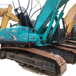 Importación Original Kobelco Excavadora diésel hidráulica con fuerte capacidad de trabajo Alta calidad Mejor precio para la venta - Product Image 1