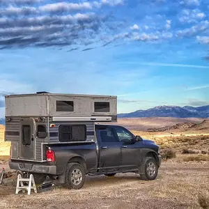 פופולרי שקופיות משאית חניכים משאית camper קצר מיטת עם מזגן נייד