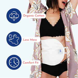 Sachets réutilisables d'huile de ricin en laine douce, packs d'huiles essentielles pour le soin, aides au sommeil, outils de bien-être, kaki, rose, blanc - Product Image 1