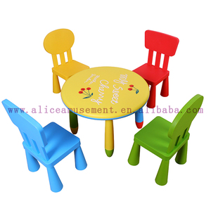 Tables et chaises en plastique <span class=keywords><strong>de</strong></span> couleur pour enfants, 12 pièces, pour l'entraînement et les marches - Product Image 1