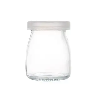 Glazen 100Ml Puddingfles Verdikte Helder Glas Huishoudelijke Gebakken Verse Melk Drinken Jelly Fles Mousse Cup