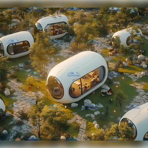 Dayang – Hôtel <span class=keywords><strong>capsule</strong></span> préfabriqué high-tech élégant, pods spatiaux durables, location de conteneurs de glamping, villa en aluminium - Product Image 3