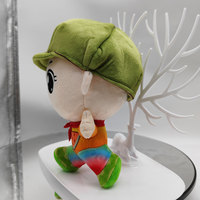 Peluche personnalisée certifiée CE CPC, animal en peluche de dessin animé, service OEM ODM personnalisé, prix d'usine en gros