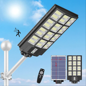 IP65 étanche SMD intégré extérieur LED réverbère solaire haute puissance 600W 800W 1000W route de <span class=keywords><strong>batterie</strong></span> pour l'éclairage public - Product Image 1