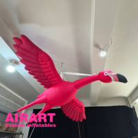 Ballon gonflable d'oiseau de flamant rose de décoration de fête d'événement de mariage