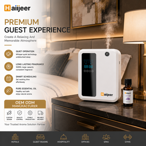 Ticari Masaüstü Esansiyel Yağ Difüzörü 500ml Susuz Nebulizatör Koku Makinesi Elektrikli Aroma Spreyi LED Ev Tipi - Product Image 4