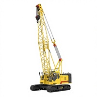Grue sur chenilles télescopique XGC55T, grue mobile de 55 tonnes, équipement de levage