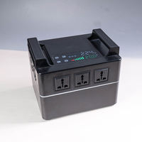 Stasiun Daya Portabel LiFePO4 Generator Tenaga Surya Aman 600W Power Bank untuk Berkemah
