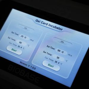 BIOBASE Gel-Karten-Inkubator mit 7,0-Zoll LCD-Touchdisplay für Laboranwendungen - Product Image 6