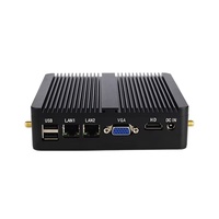 Intel endüstriyel PC Fan soğutma ile Mini LDC-058 sağlam tasarım çoklu USB ve LAN portları