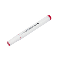 Ensemble de stylos marqueurs permanents à double pointe, Support OEM, en plastique, 48 couleurs